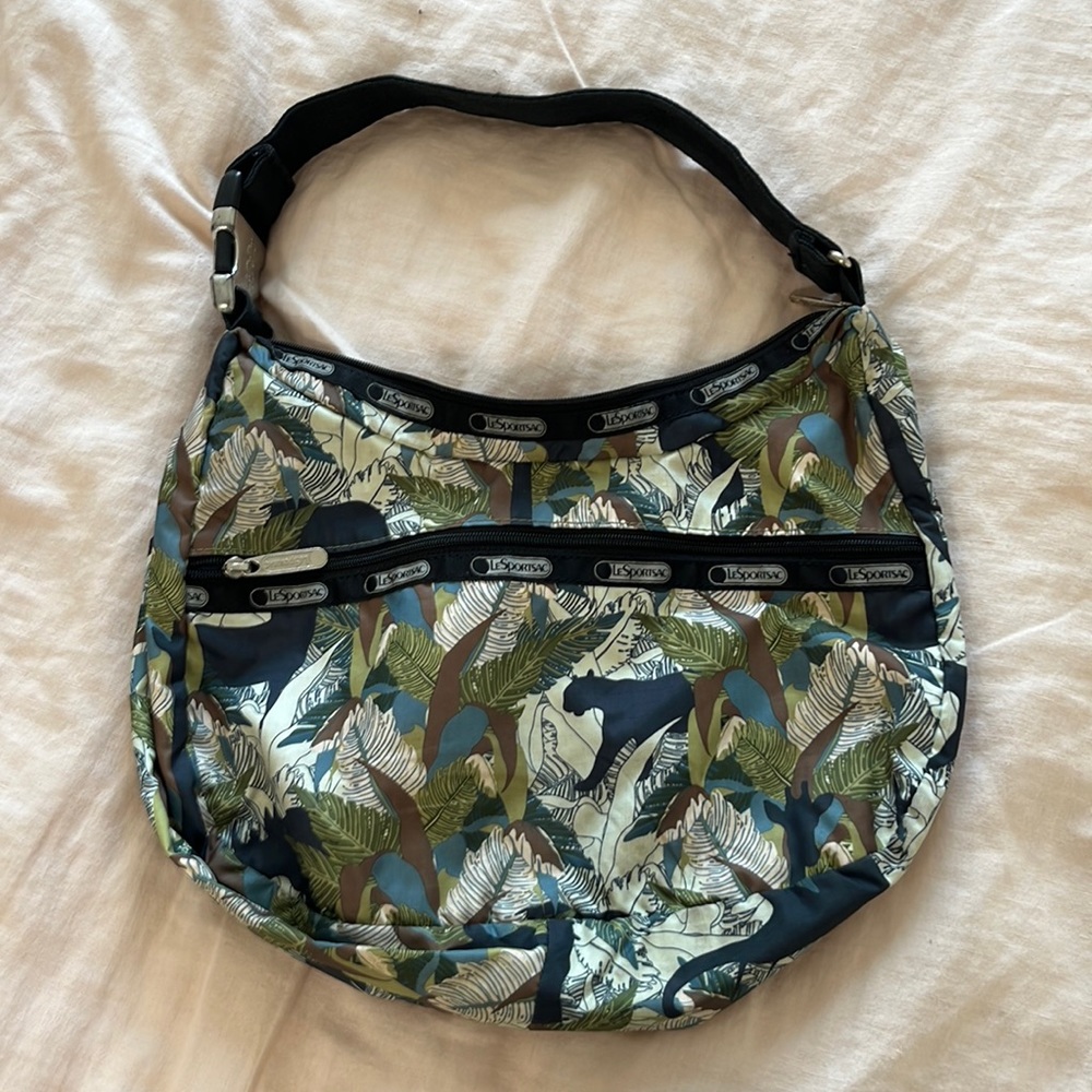 Le Sportsac Jungle Animal Print Purse